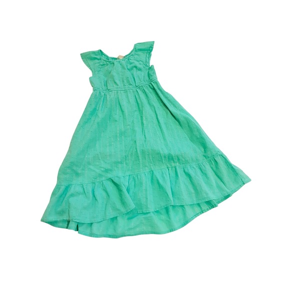 Cat & Jack Other - Toddler Girl Western Boho Mint Green Aqua Sleeveless Tiered Summer Dress Size 4T